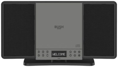 Bush Flat DAB/CD Bluetooth Micro System. Bush Flat DAB/CD Bluetooth Micro System.